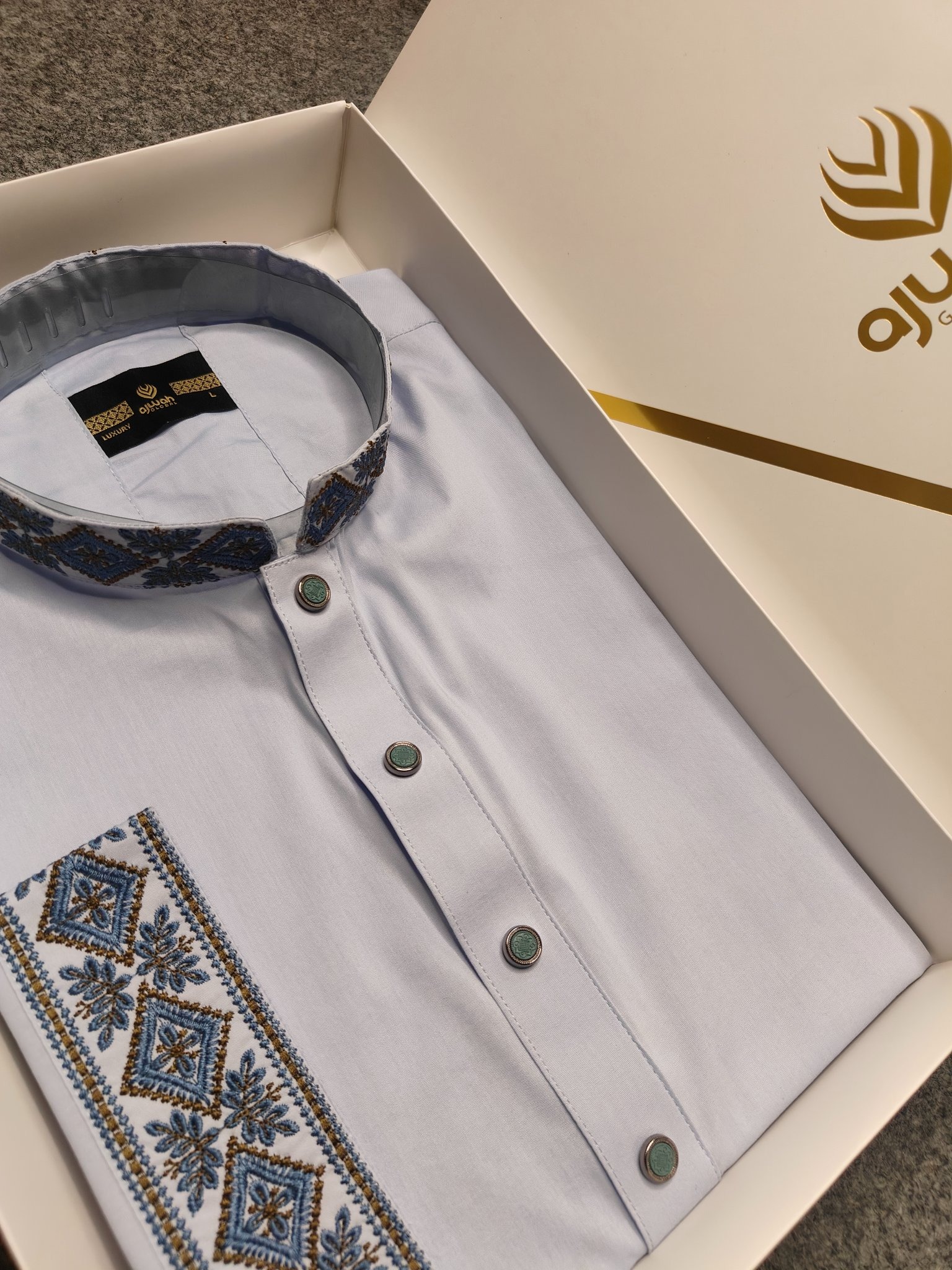 Embroidery Panjabi For Men - AK1011_img_0
