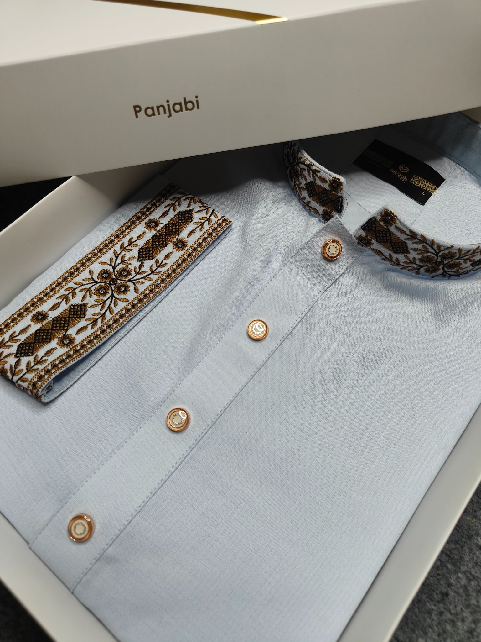 Embroidery Panjabi For Men - AK1010_img_0