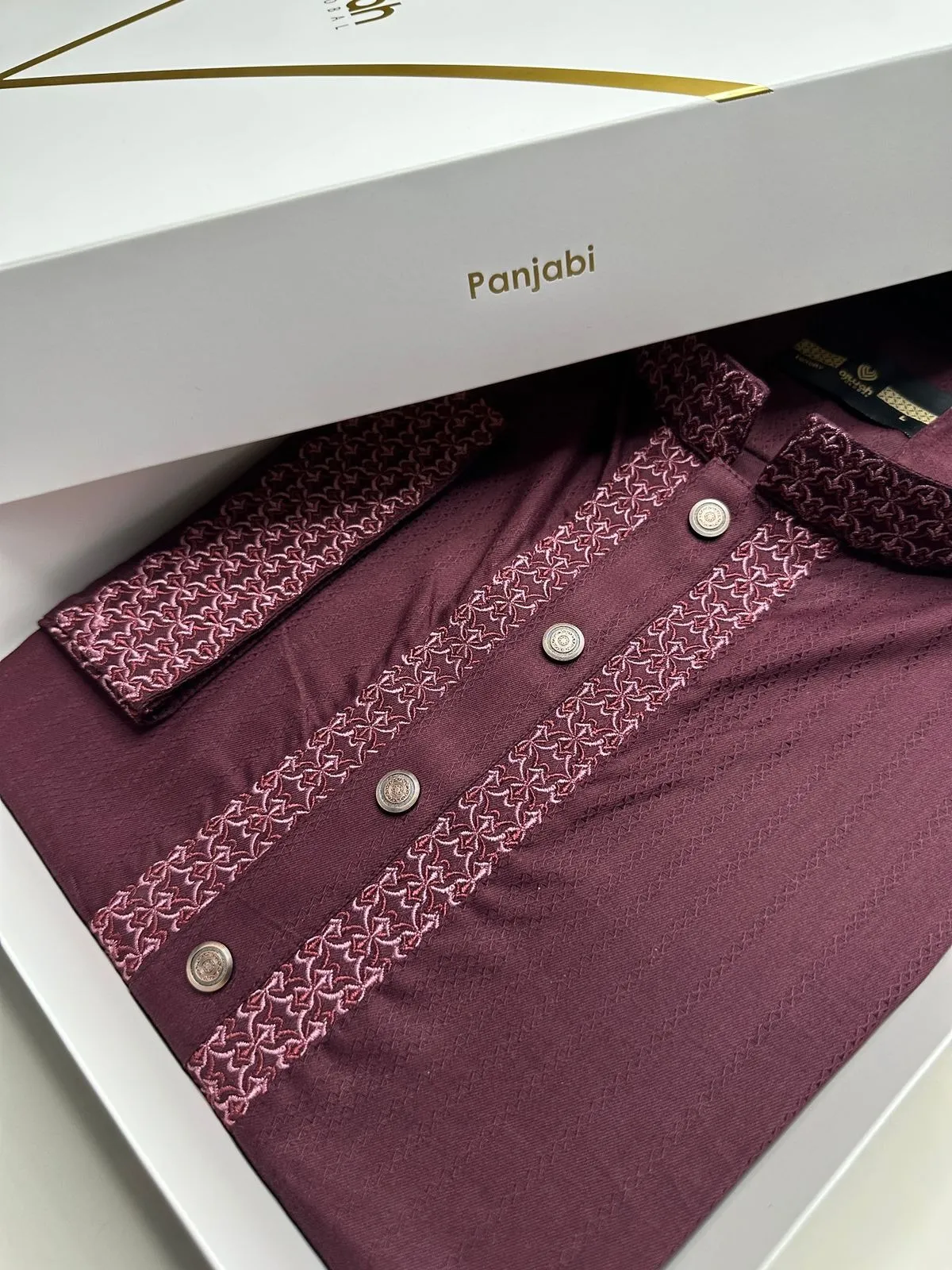 Mulberry Wine Majesty Panjabi -A3M152