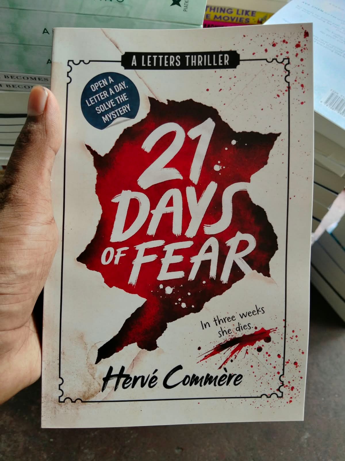 21 Days of Fear by Hervé Commère
