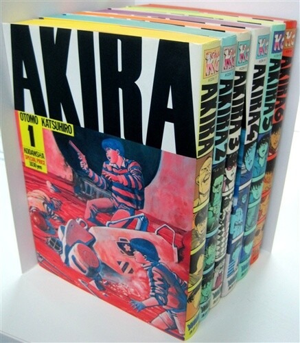 Akira Manga series Vol. 1-6 by Katsuhiro Otomo