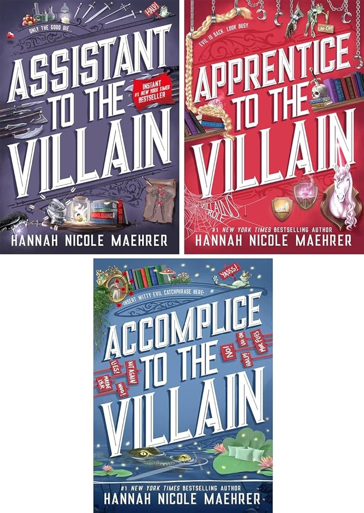Assistant/Accomplice to the Villain Series (3 Books) by Hannah Nicole Maehrer