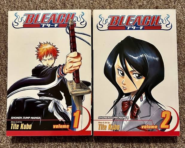 Bleach Manga series Vol. 1-7 by Tite Kubo