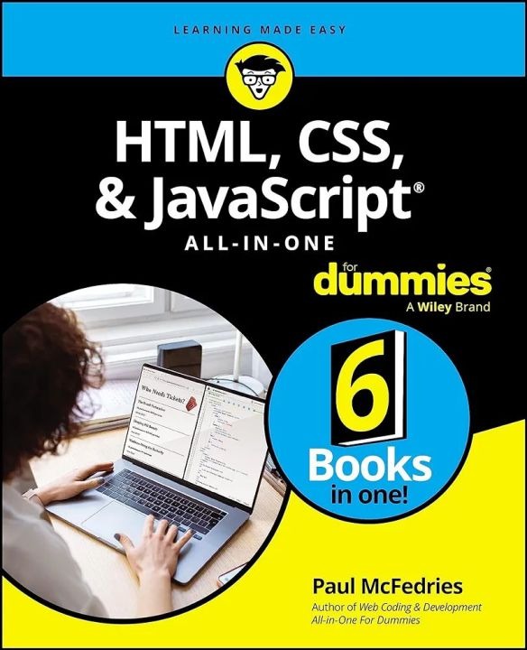 HTML, CSS, and JavaScript All-In-One for Dummies Book by Paul McFedries