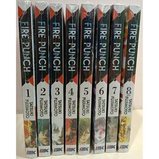 Fire Punch Manga series Vol. 1-8 by Tatsuki Fujimoto