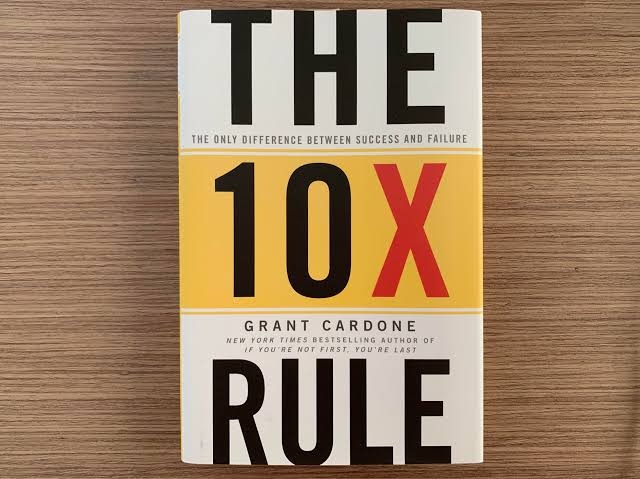 The 10X Rule by Grant Cardone