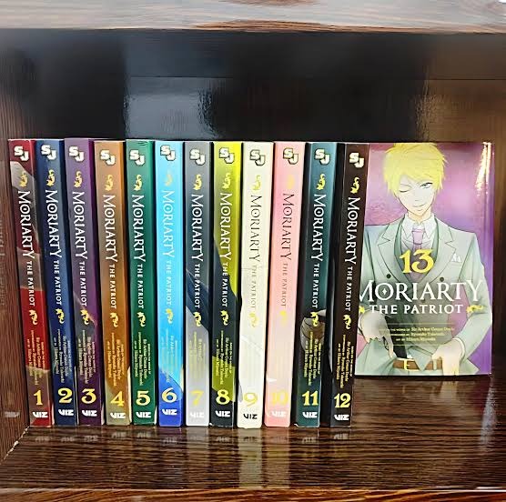 Moriarty the Patriot Manga series Vol. 1-15 by Ryosuke Takeuchi