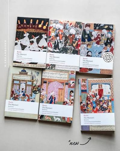 The Masnavi (Complete 6 Volume Set) by Jalal al-Din Rumi