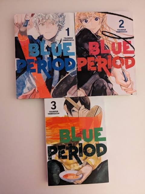 Blue Period Manga series Vol. 1-3 by Tsubasa Yamaguchi