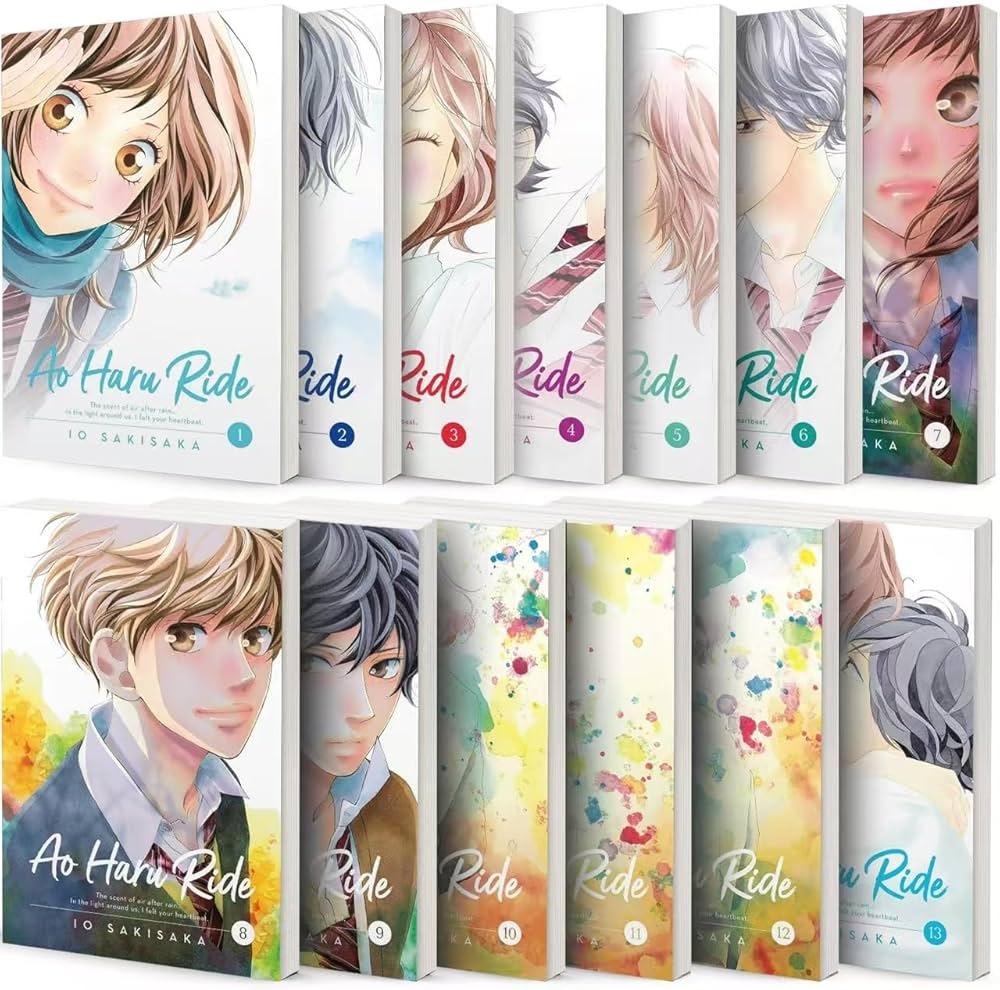 Ao Haru Ride Manga series Vol. 1-13 by Io Sakisaka