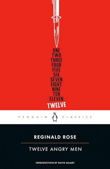 Twelve Angry Men by Reginald Rose