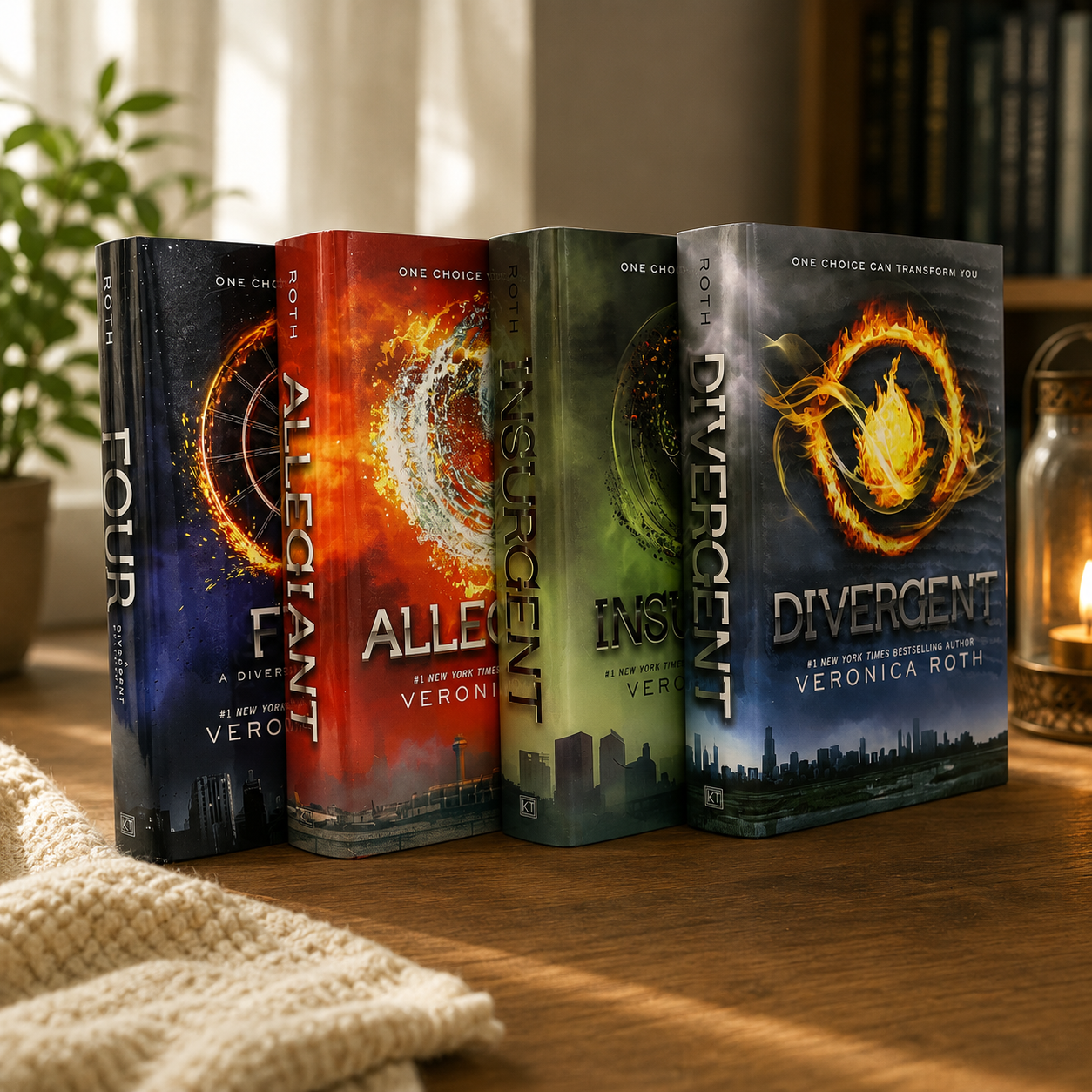 The Divergent series (4 Books) by Veronica Roth