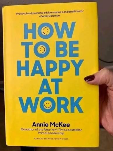 How to Be Happy at Work,Annie McKee