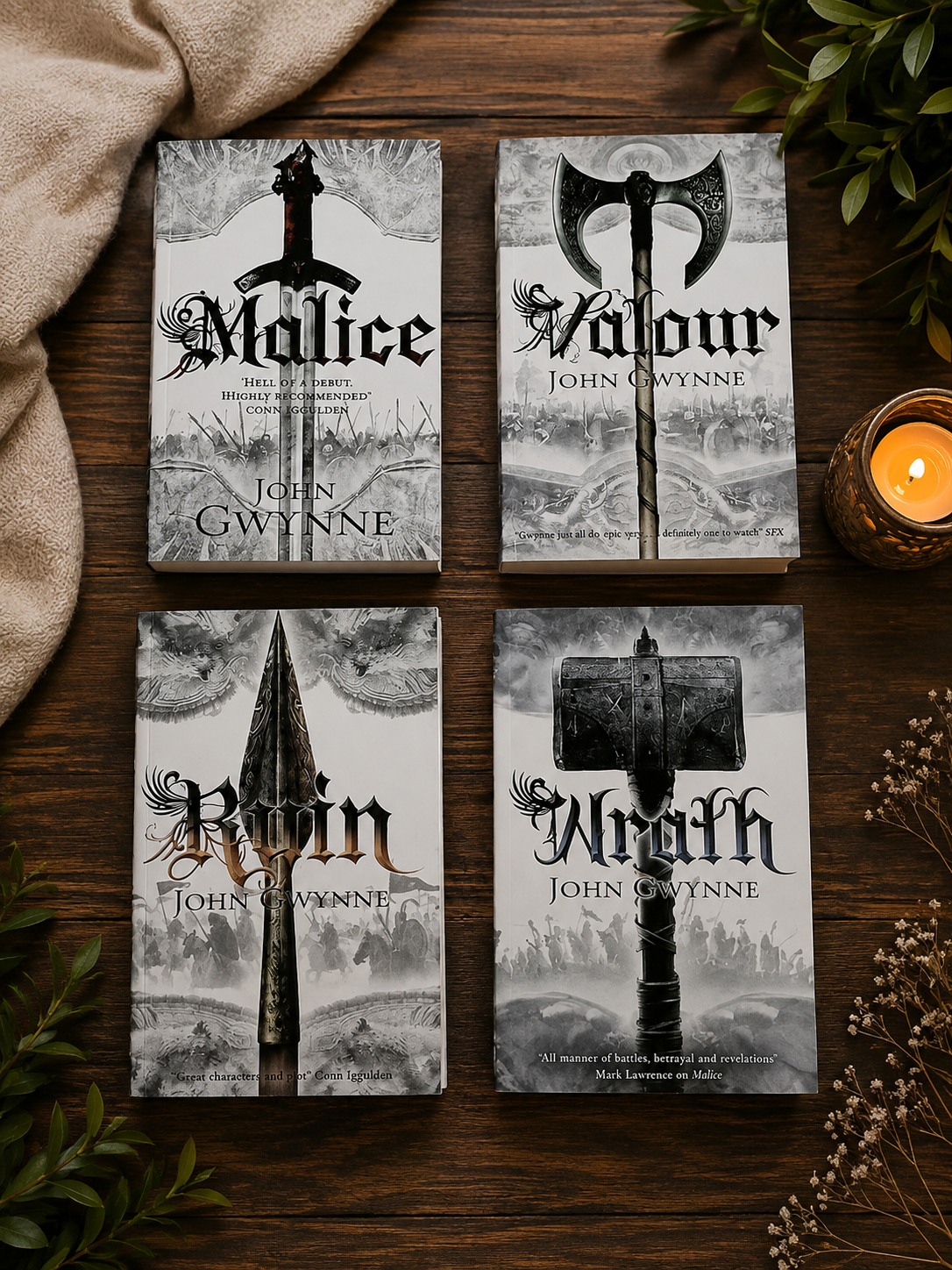 The Faithful and the Fallen(4 Books) By John Gwynne