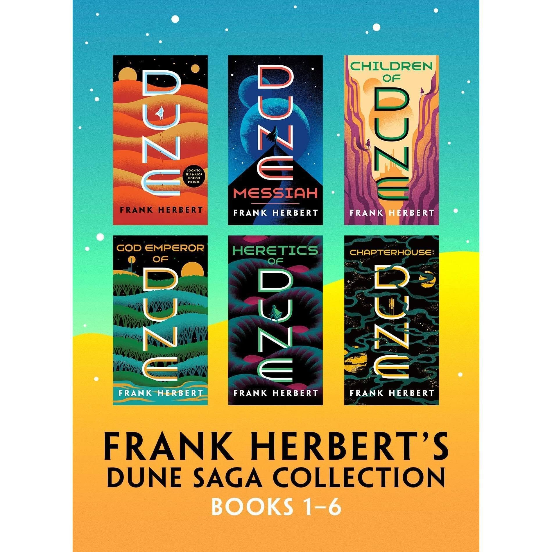 Dune Series(6 Books) by Frank Herbert
