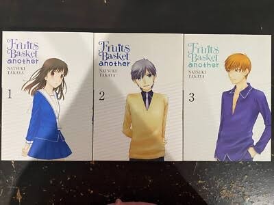 Fruits Basket Manga series Vol. 1-3 by Natsuki Takaya