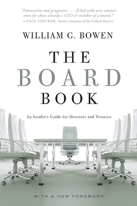 The Board Book by William G. Bowen