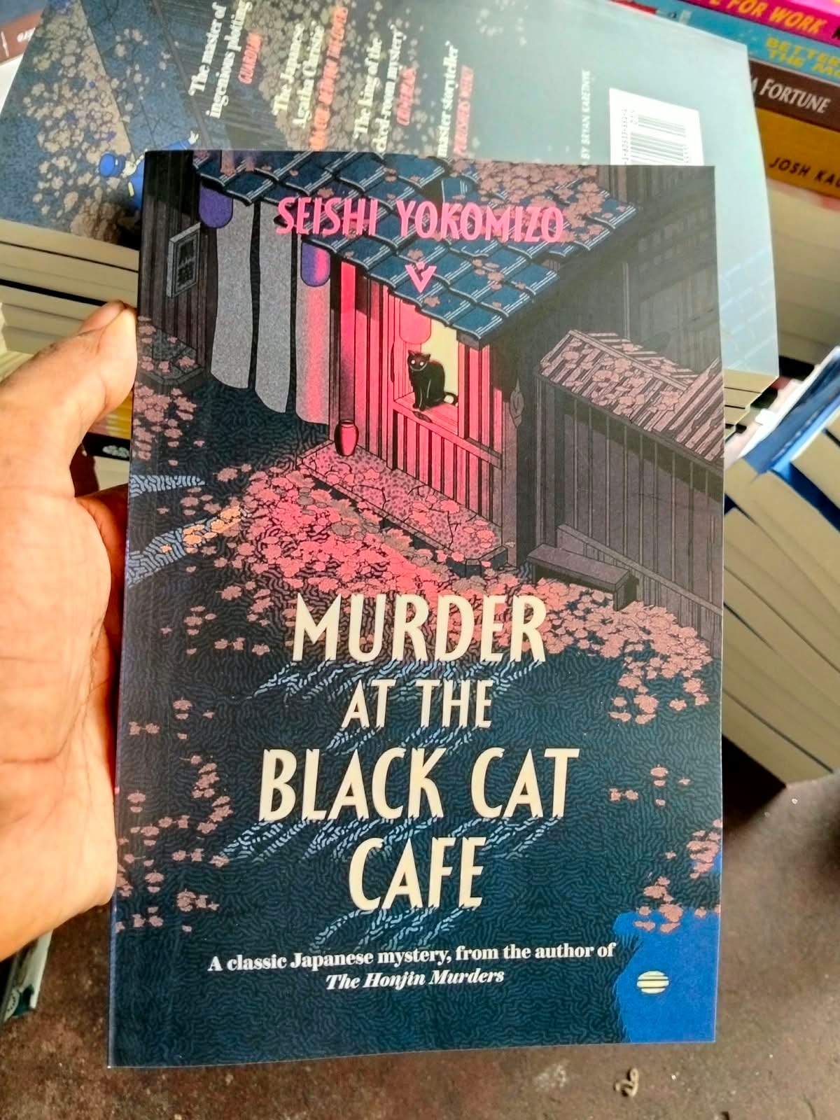 Murder at the Black Cat Café by Seishi Yokomizo