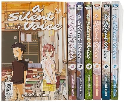 A Silent Voice Manga series Vol. 1-7 by Yoshitoki Oima