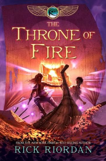 The Kane Chronicles: The Throne of Fire by Rick Riordan