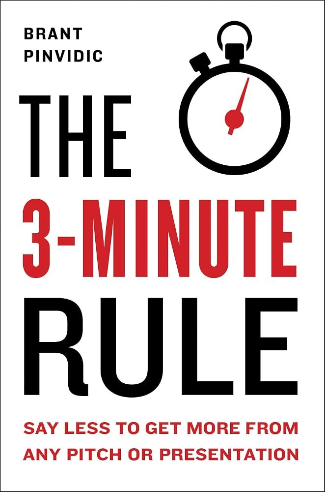 The 3 Minute Rule by Brant Pinvidic