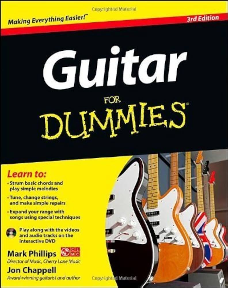 Guitar For Dummies Mark By Phillips, Jon Chappell