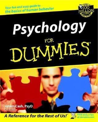 Psychology for Dummies By Adam Cash