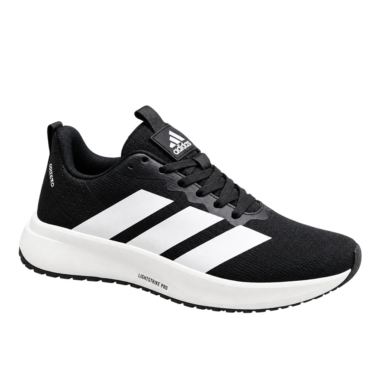 Running Shoe Black Strip