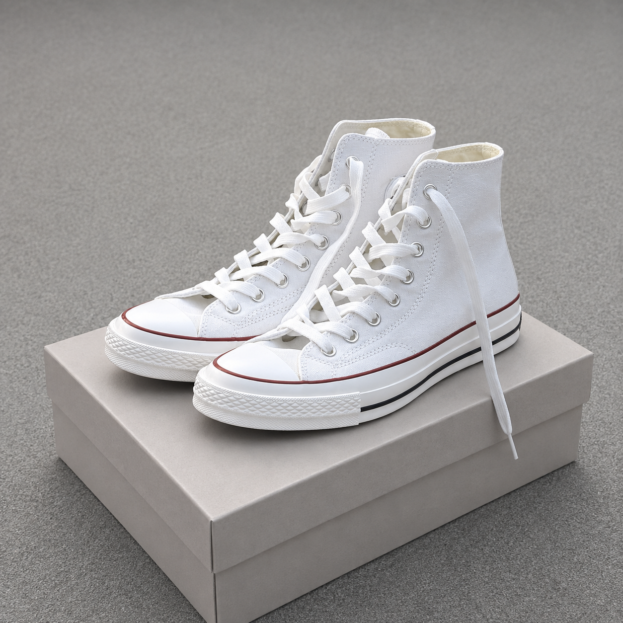 All Star Converse High White
