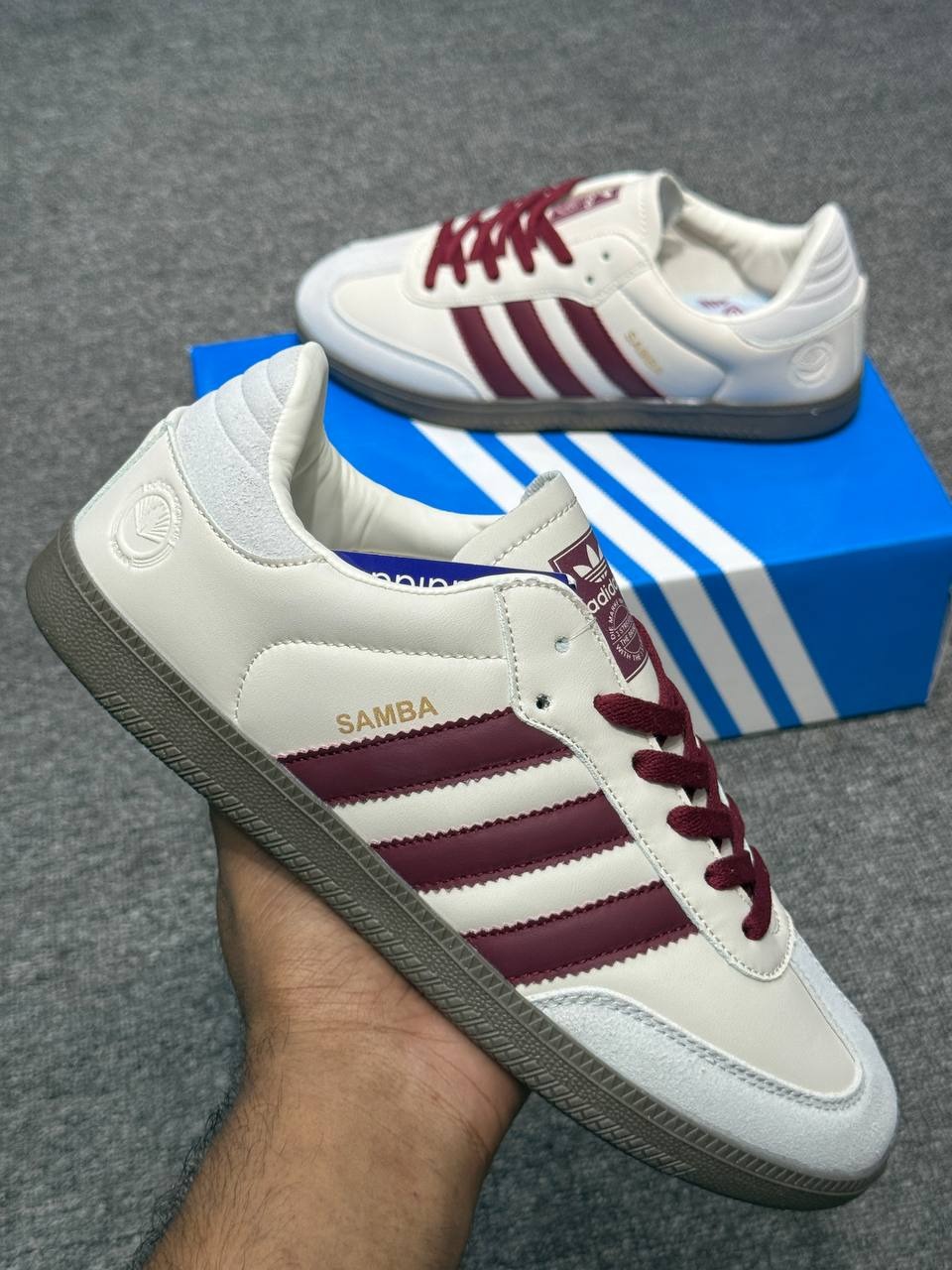 Samba OG Maroon White thumbnail 5
