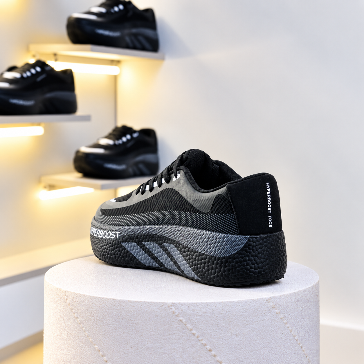 Adidas Hyperboost Black thumbnail 2