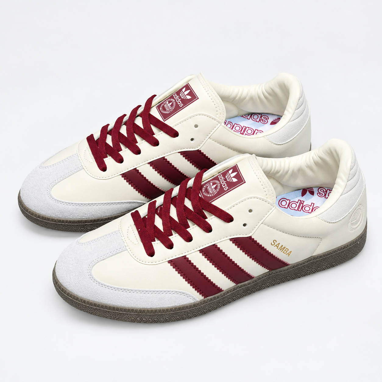 Samba OG Maroon White