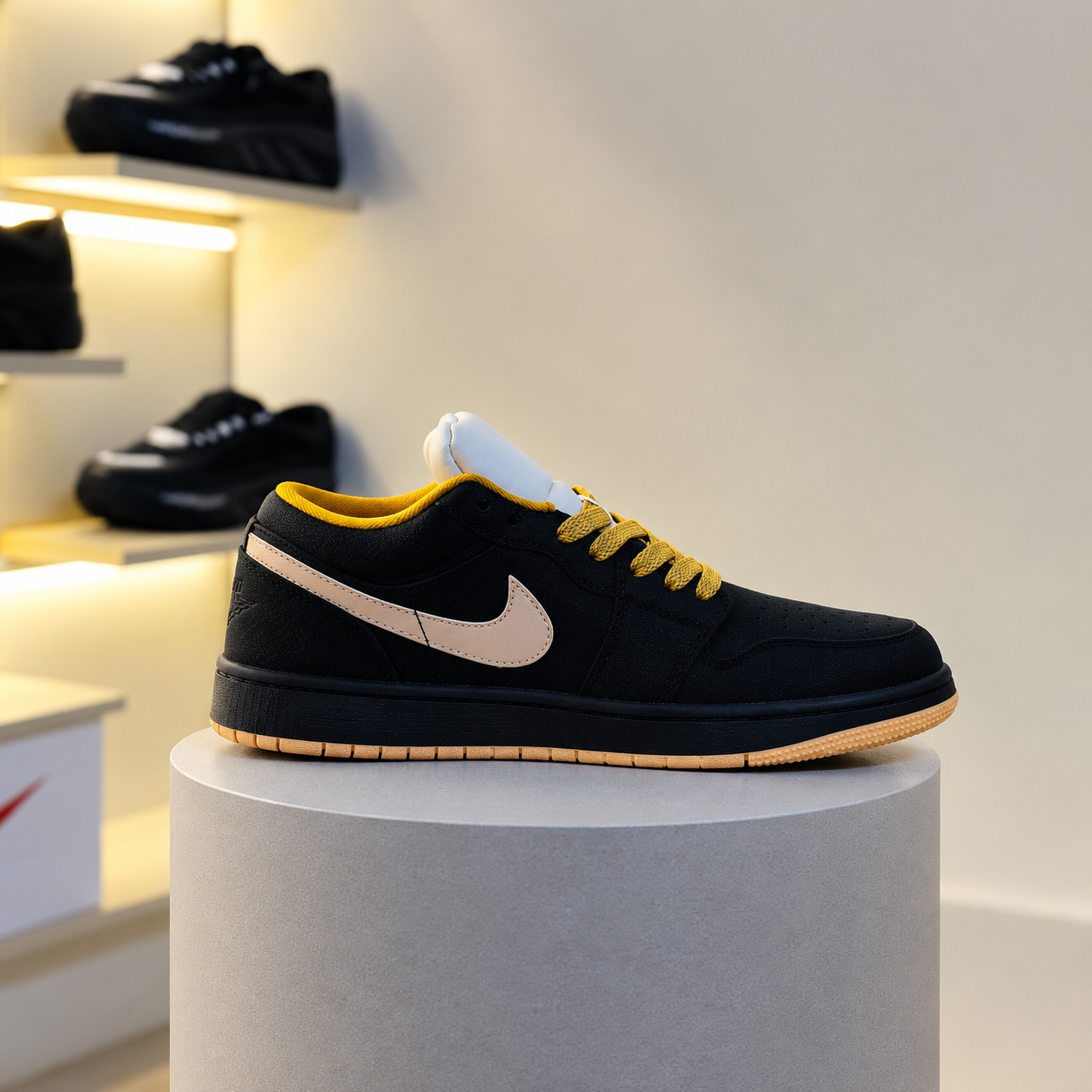 AJ1 Low Golden Black thumbnail 3