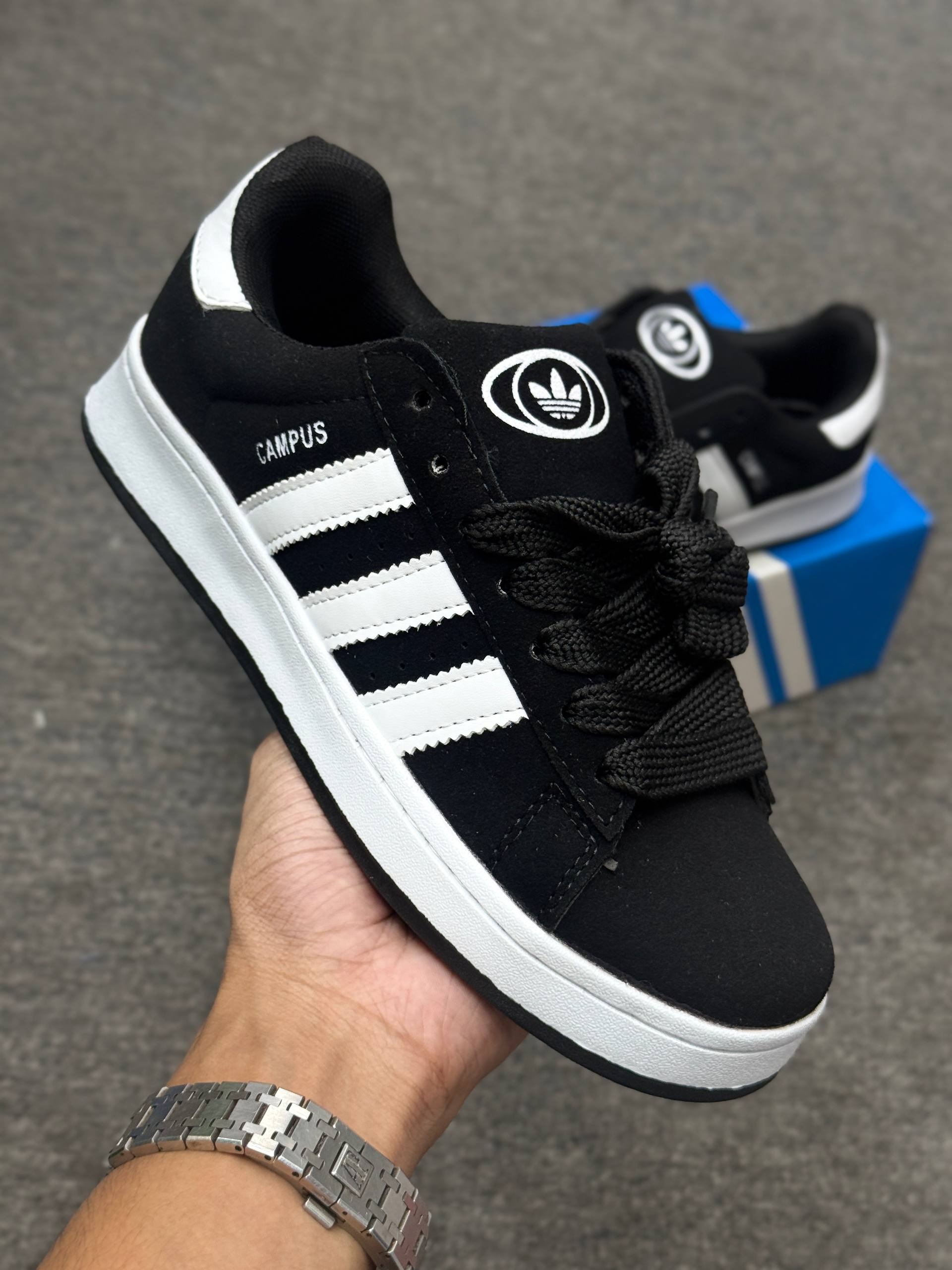Adidas Campus Black-White thumbnail 2