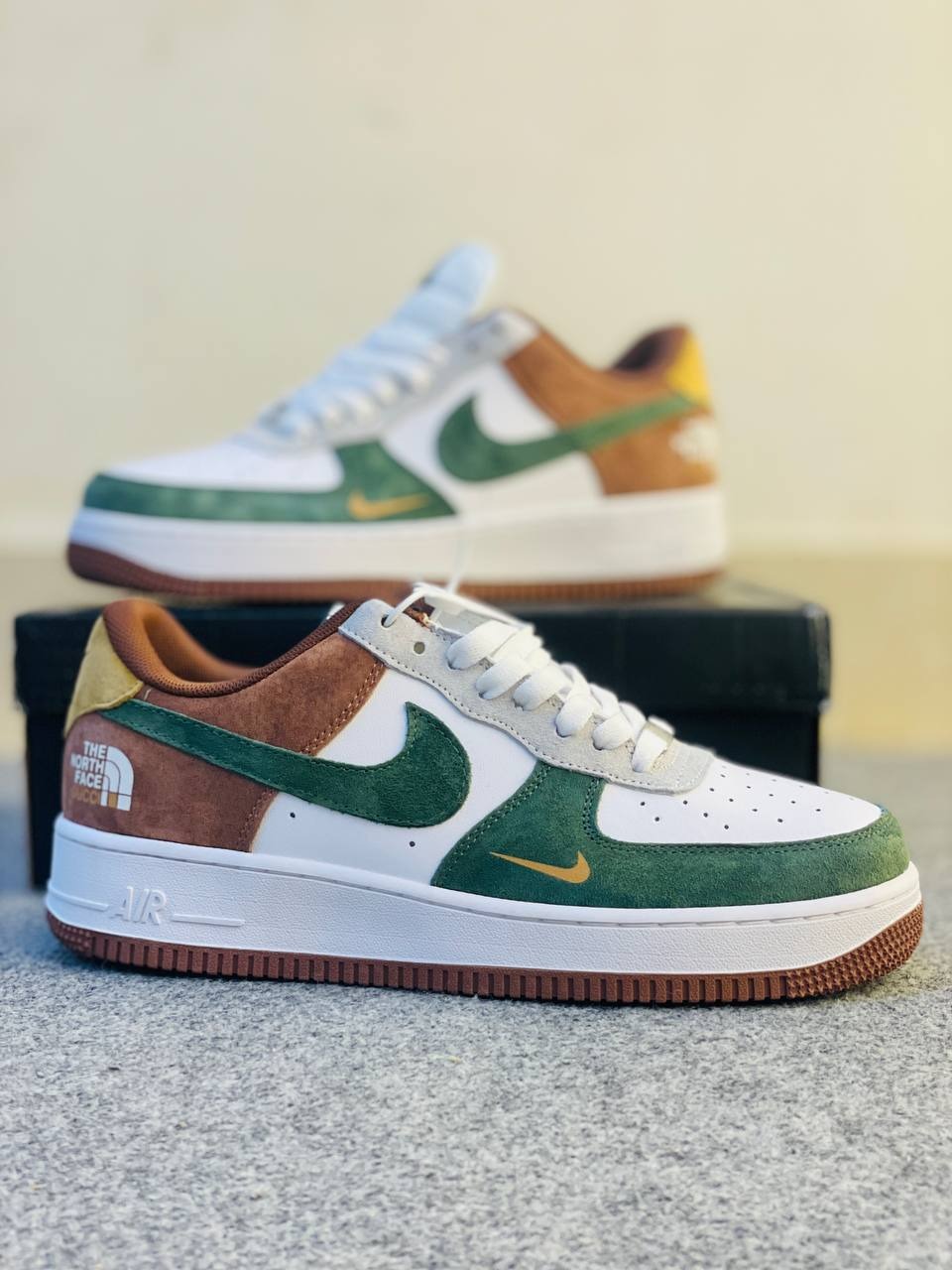 AF1 North Face Gucci