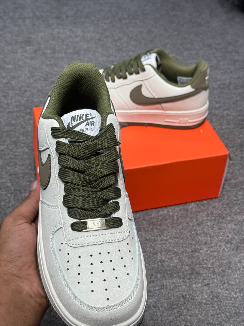 AF1 Olive Tick thumbnail 3