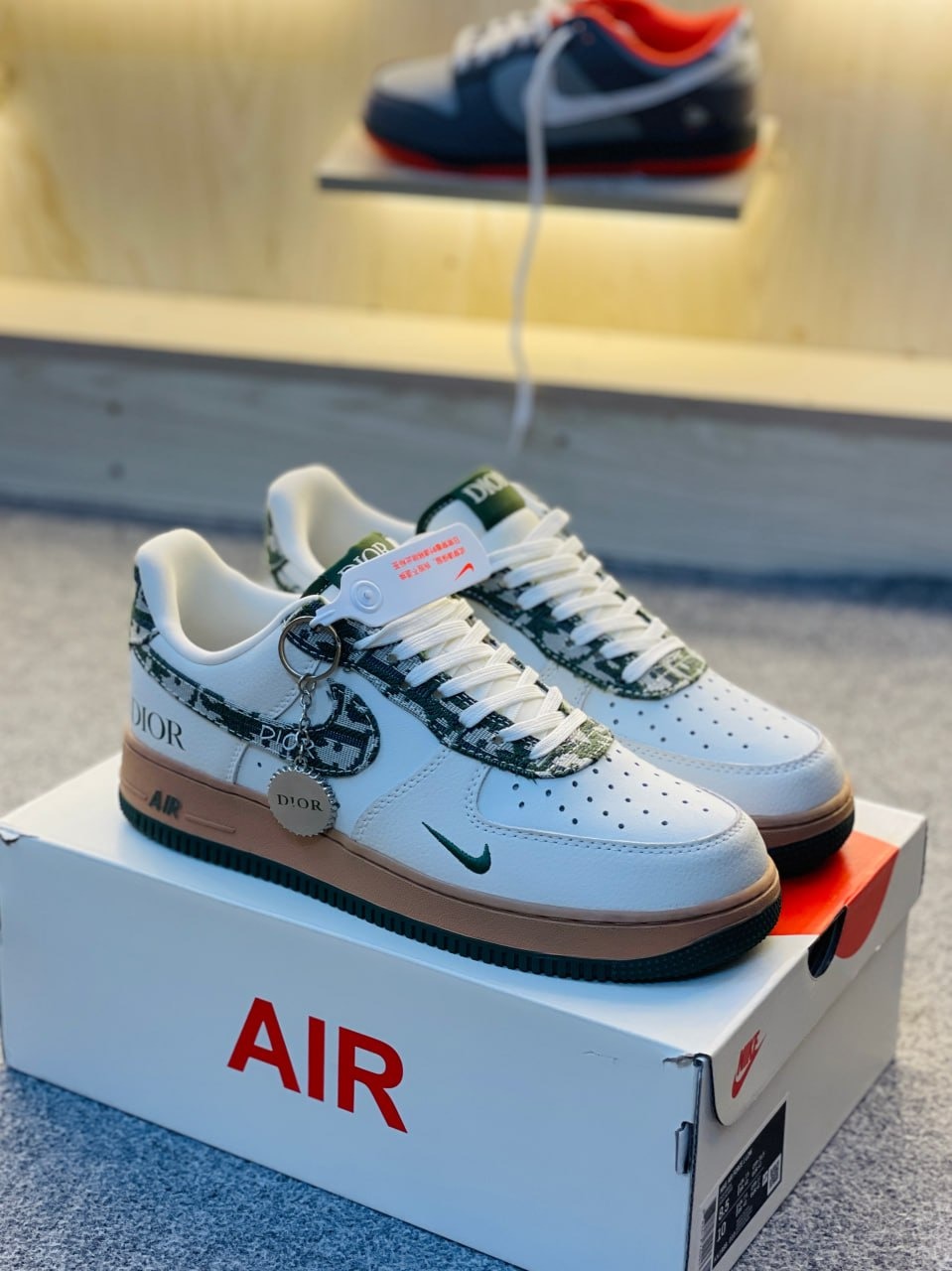 AF1 Dior Green Beige