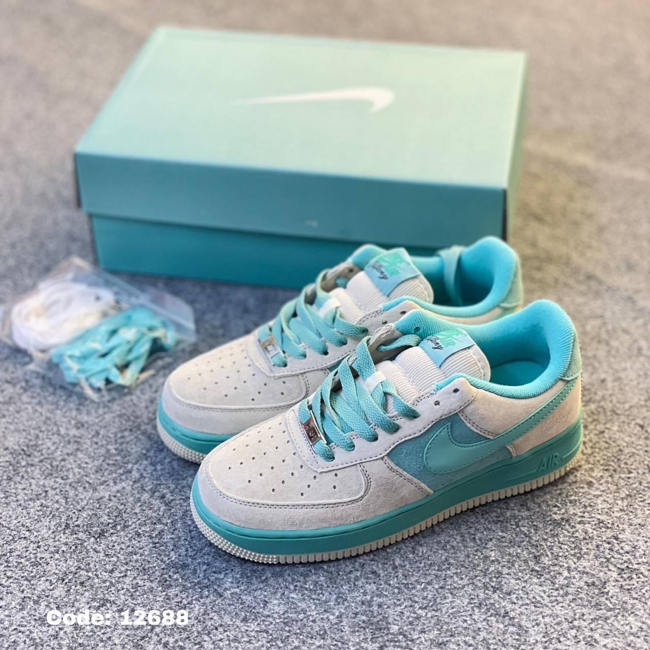AF1 Tiffany Blue Sand