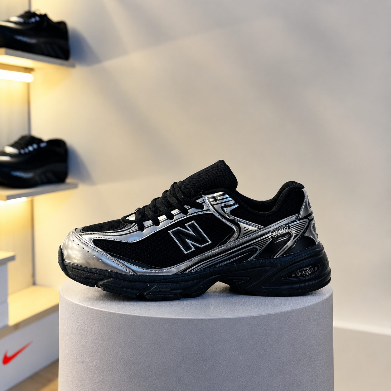 NB 509 Metalic Grey