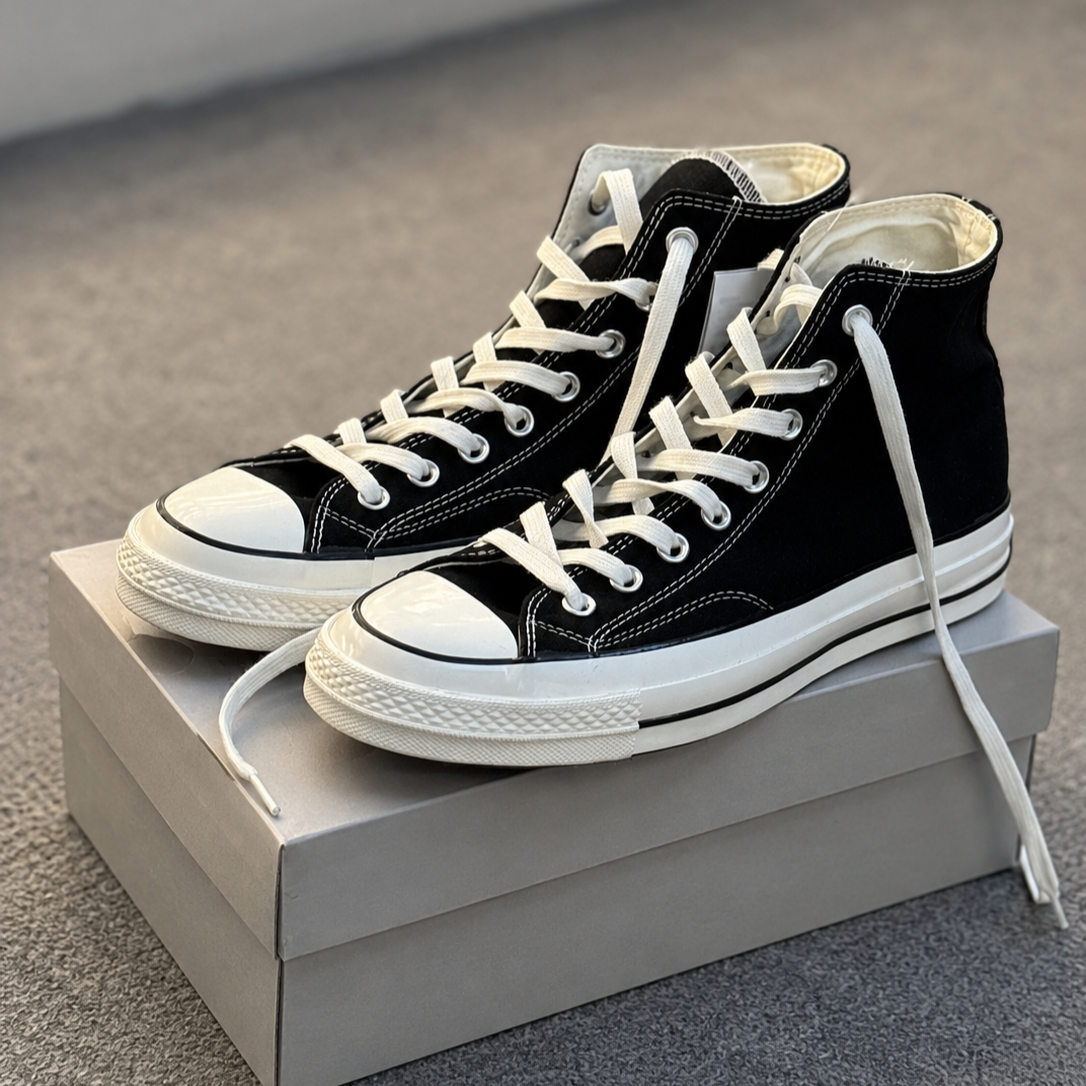 All Star Converse High Black