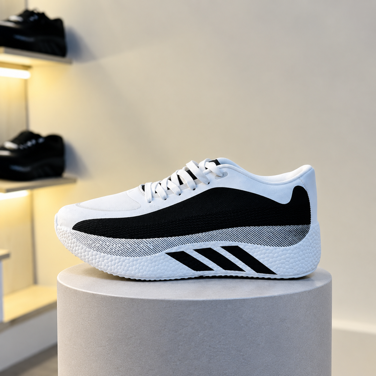 Adidas Hyperboost White & Black