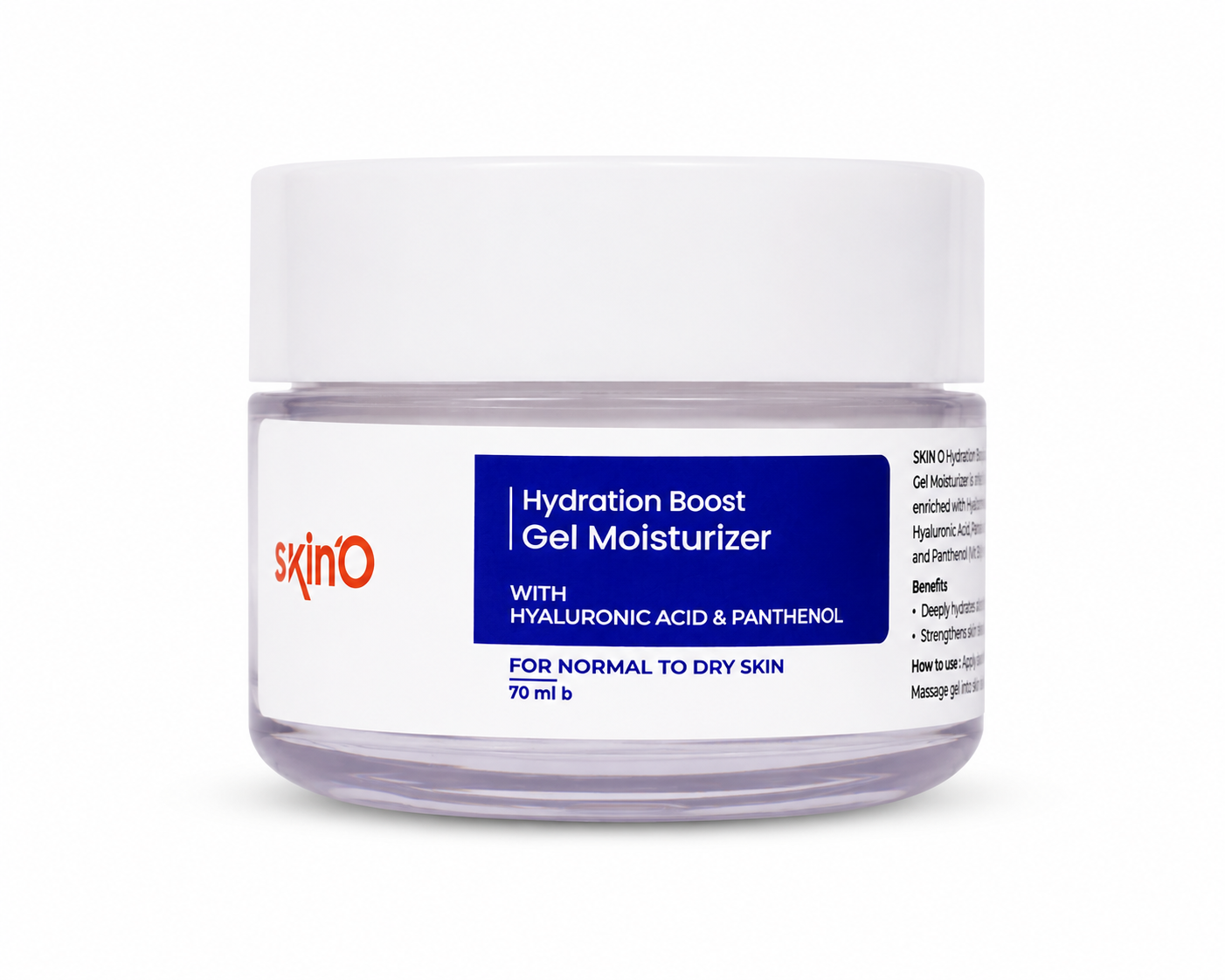 Skin'O Hydration Boost Gel Moisturizer with Hyaluronic Acid & Panthenol