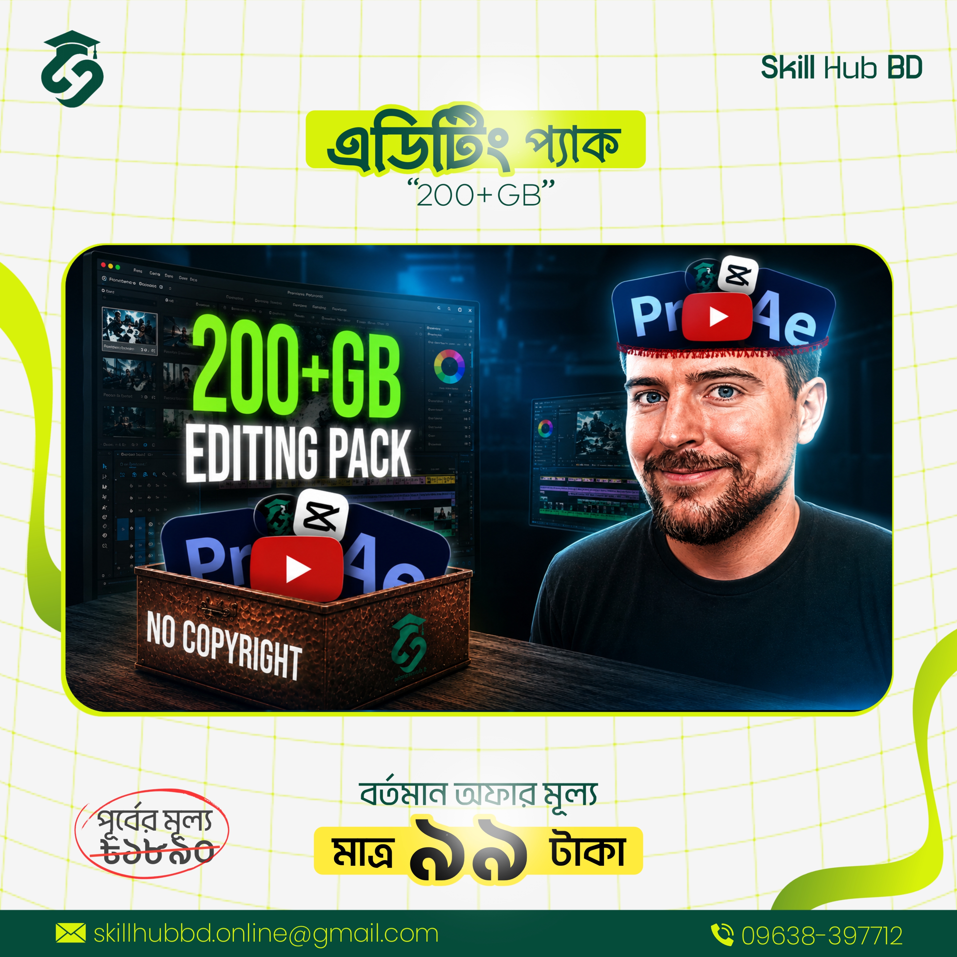 200GB+ Premium Video Editing & Graphics Design Resource Pack_img_0