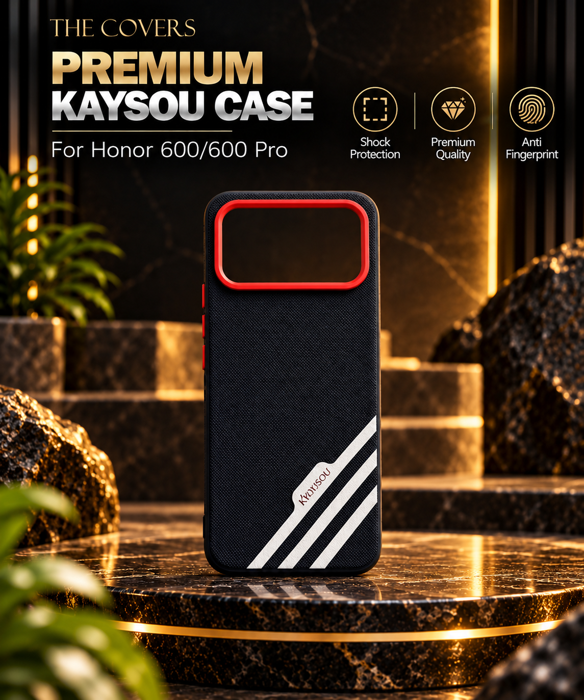 Premium Kaysou Case For Honor 600/600 Pro