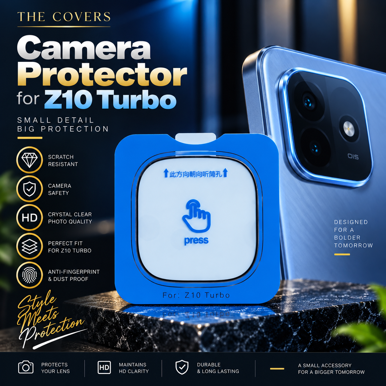 Camera protector for Z10 turbo