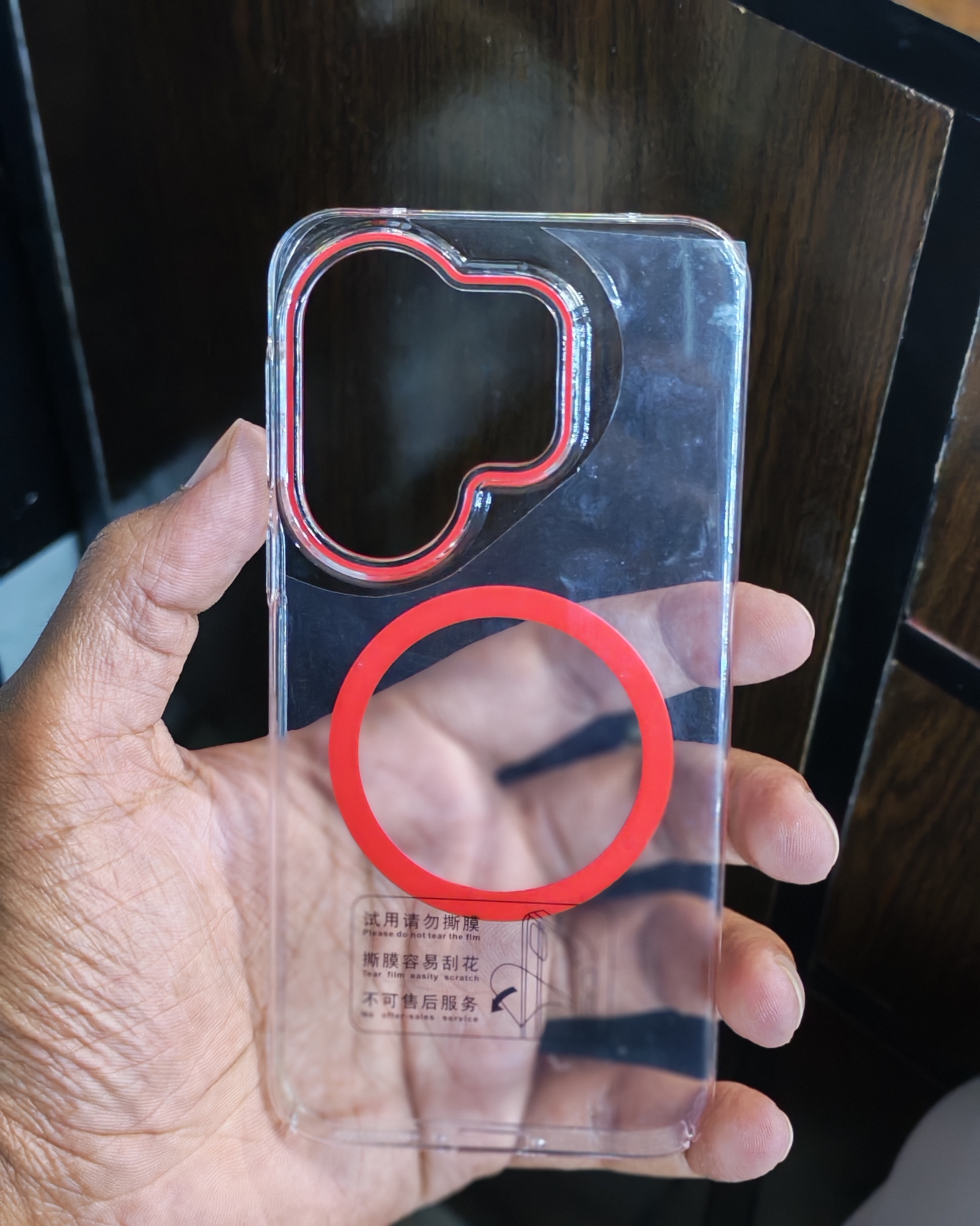 Premium anti yellow case for Vivo X200 Fe / s30 pro mini_img_3