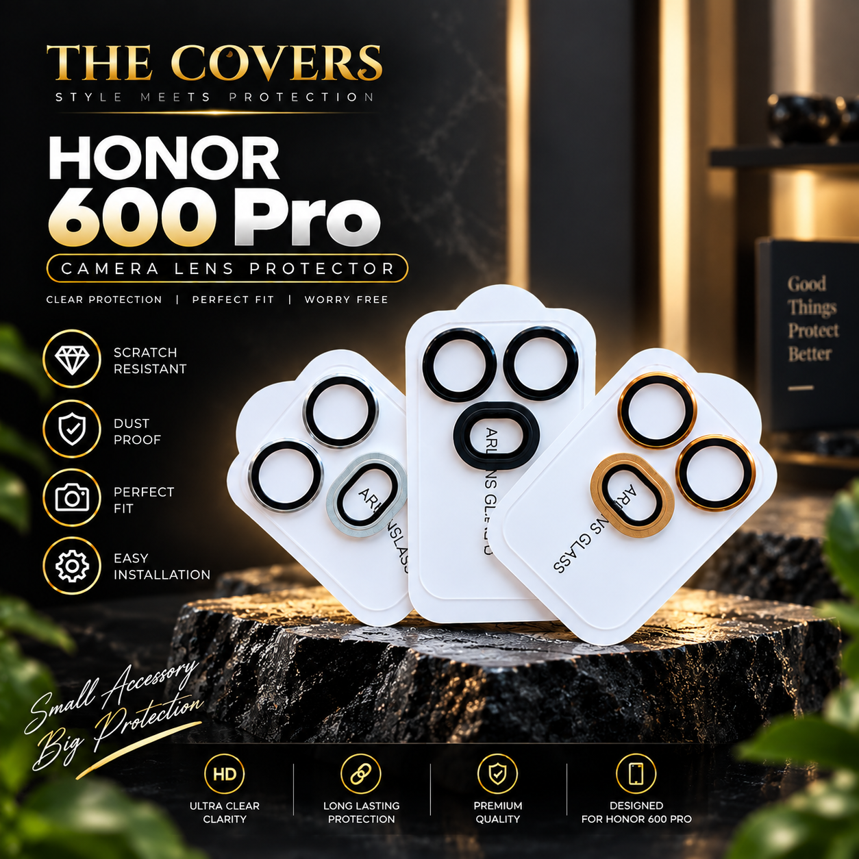 Camera protector for Honor 600 pro