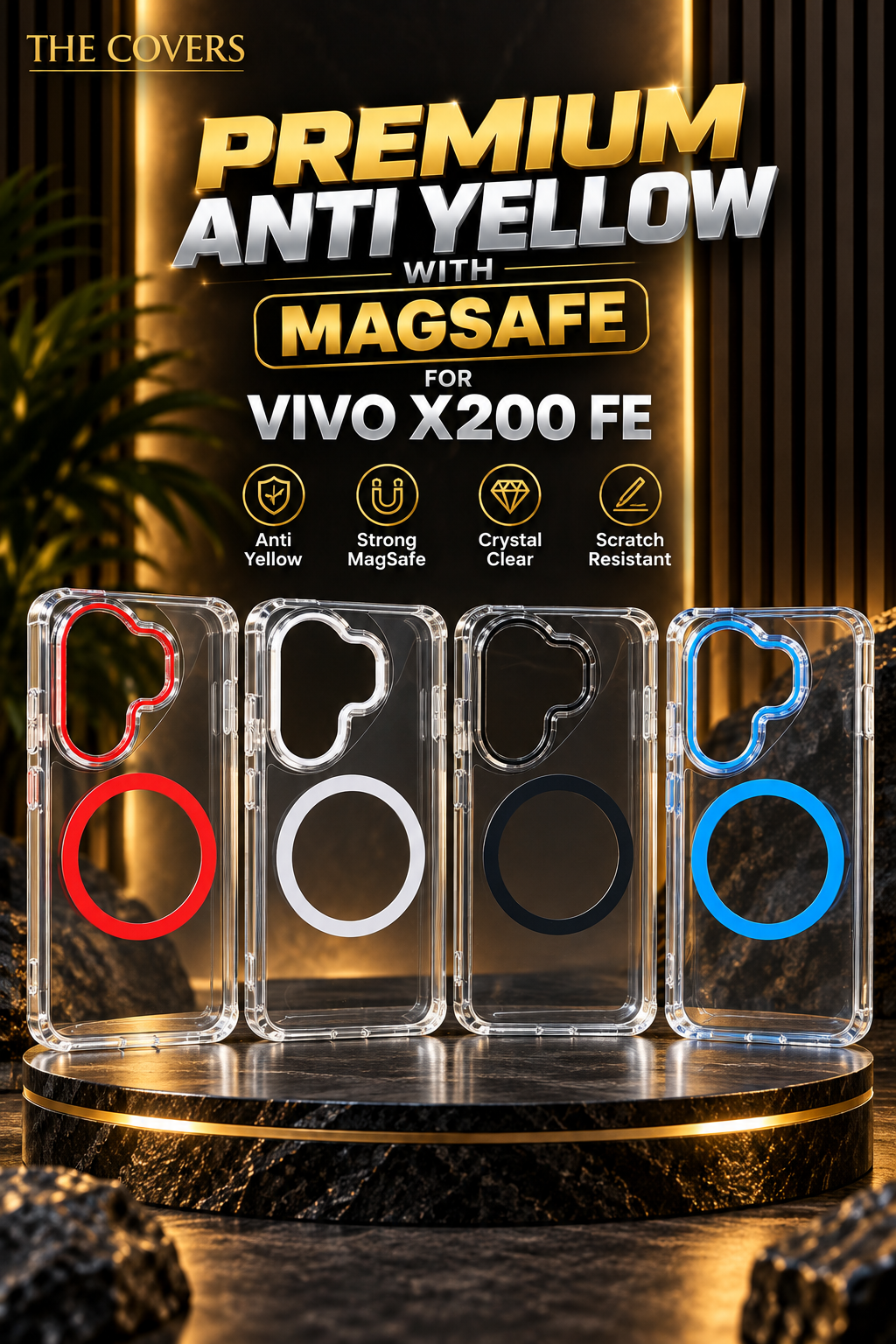 Premium anti yellow case for Vivo X200 Fe / s30 pro mini_img_0
