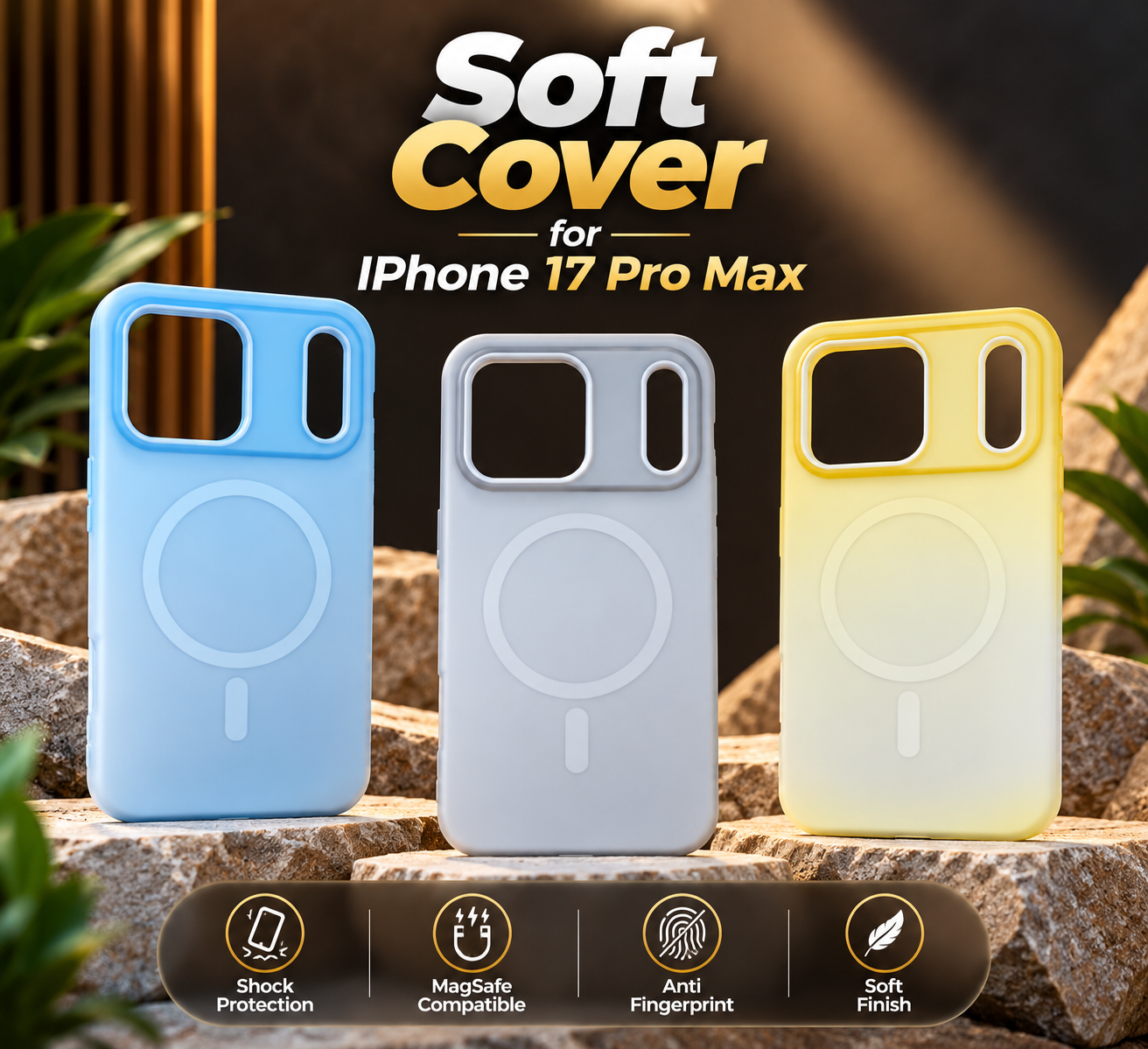 Soft case for IPhone 17 pro max