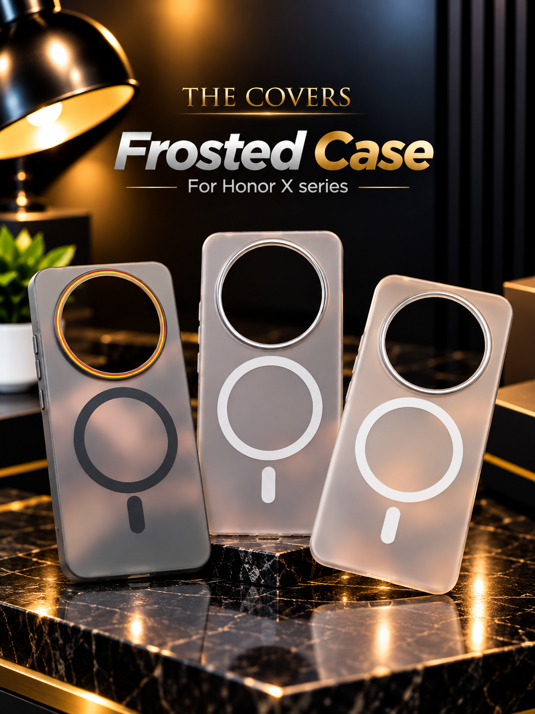Frosted case for Honor X series_img_0